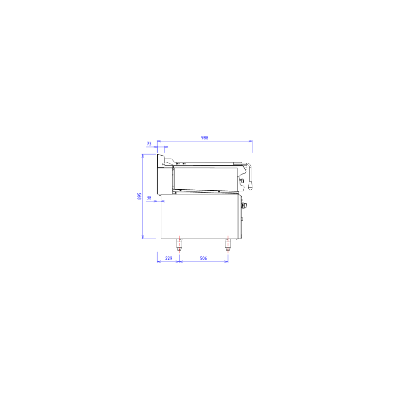 Sauteuse Inox type 100 pour l'agro-alimentaire par Capic