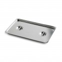 Couvercle standard bac alimentaire inox